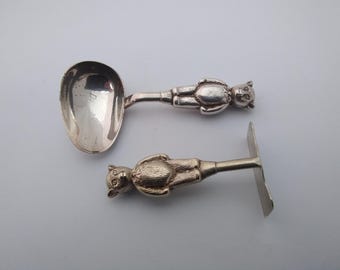 イギリス アンティーク 純銀 1931年 バーミンガム ティースプーン 6本 イギリス アンティーク 純銀 1931年 バーミンガム ティースプーン 6本