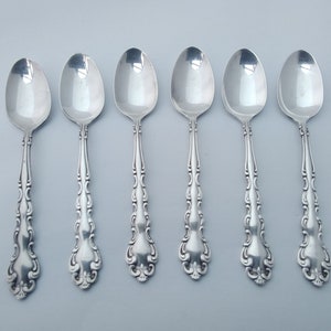 Set of 6 Mansion House Community Plate Coffee spoons - cutlery