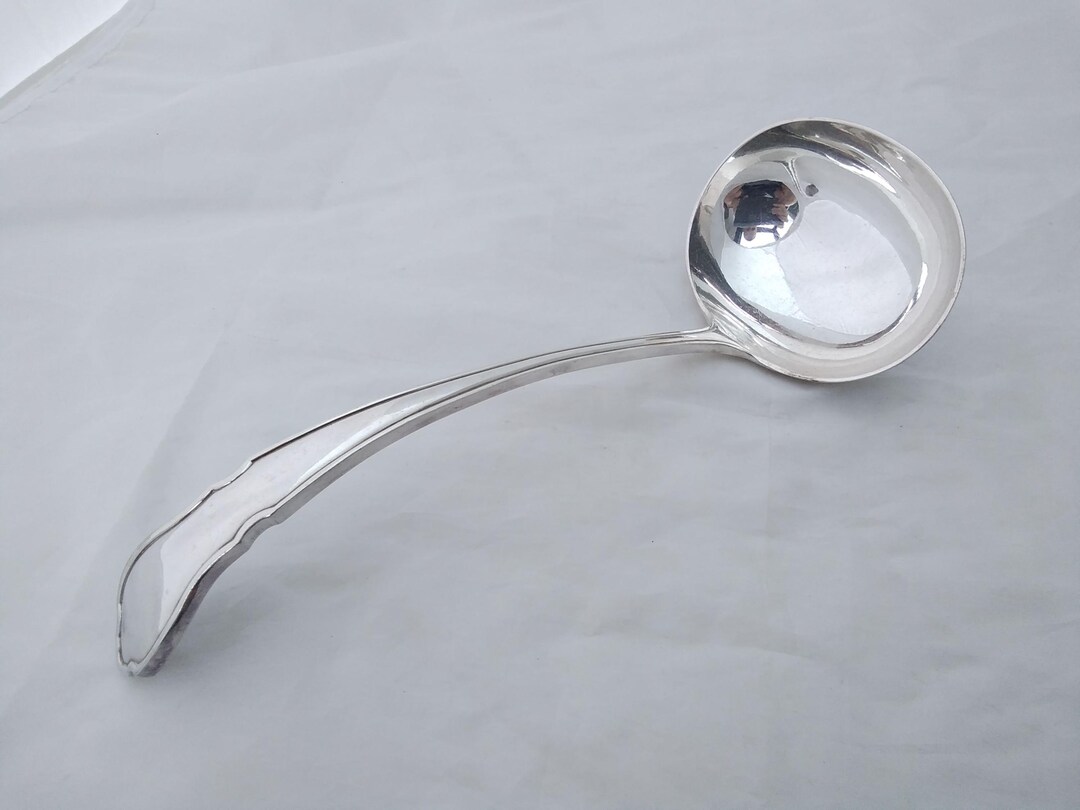 ANCIENNE COUPE A fruit et louche en vermeil ou métal argente avec écrin /5456V10 EUR 45,00