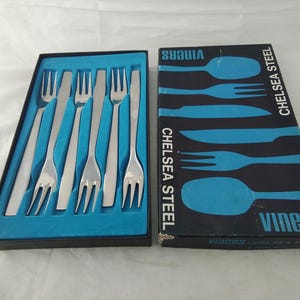 Vintage Viners Cutlery Set - Etsy