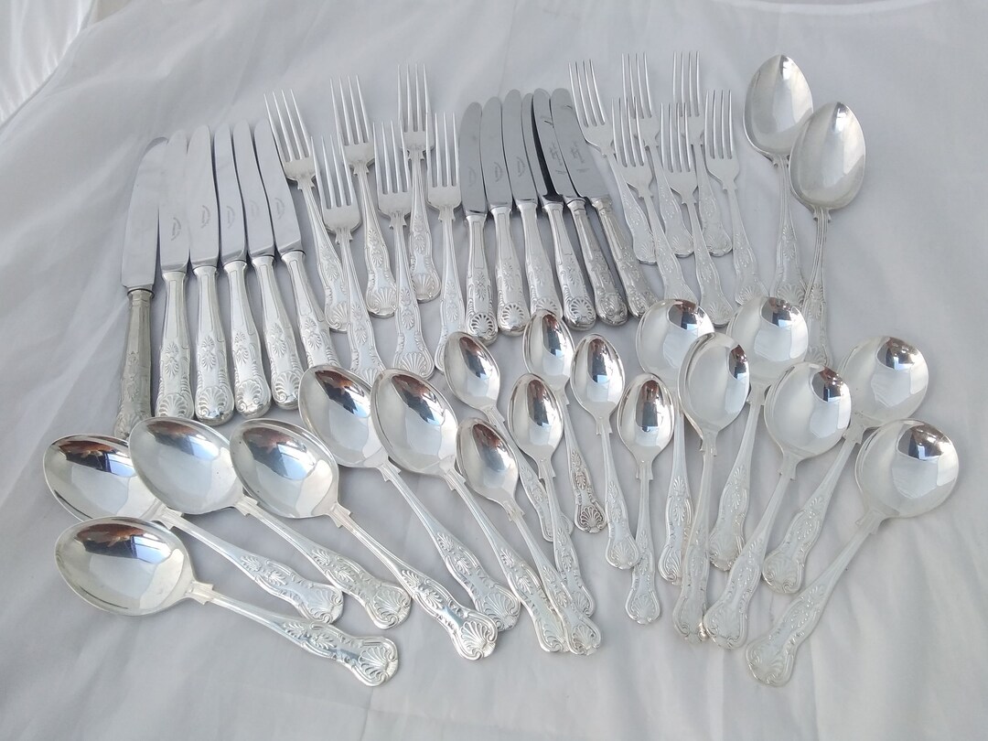 1949 English Garden Antique Spoon Ring Silverware Jewelry