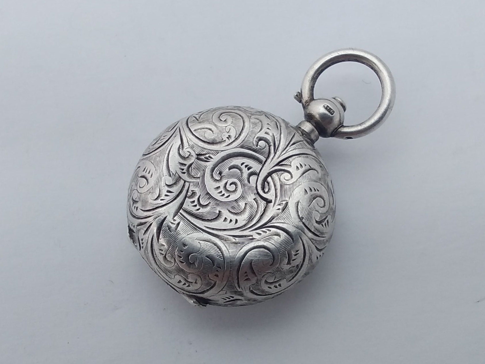 Antique Victorian Sterling Silver Sovereign Case 1900 - Etsy