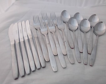 Boda Buffe Modernist Cutlery Stainless Steel, by Signe Persson