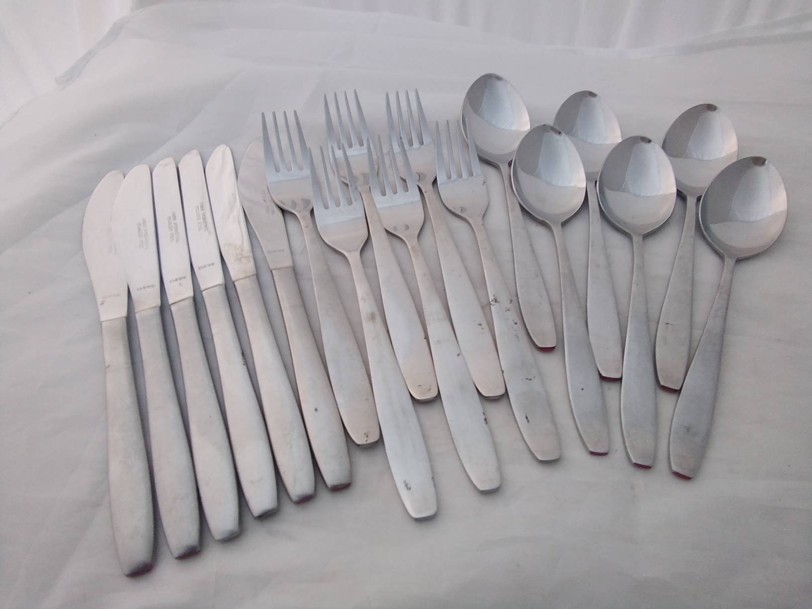 Vintage 18 Piece Viners Stainless Steel Dessert Cutlery Set - Etsy