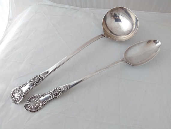 【英国】 キングスパターン パンチレードル【シルバープレート】 英国】 キングスパターン パンチレードル【シルバープレート