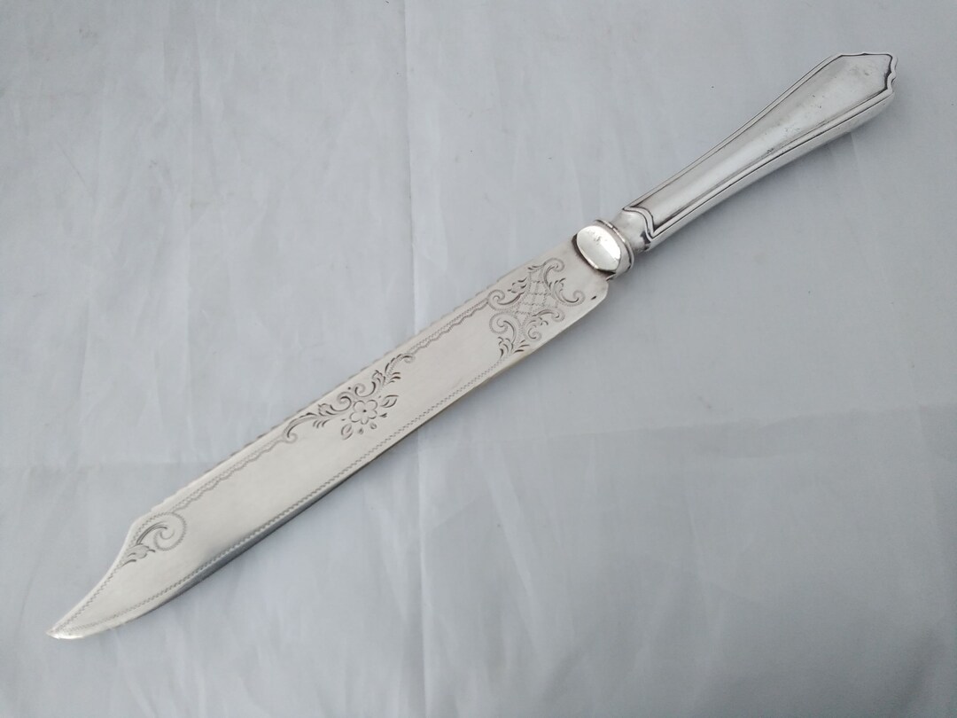Decorative EPNS Silver Plated Cake Cutter EPNS Etsy