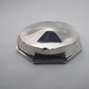 Elegant Solid Silver Fluted Trinket Box - Birmingham 1911