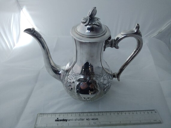 Silver plated deals teapot value