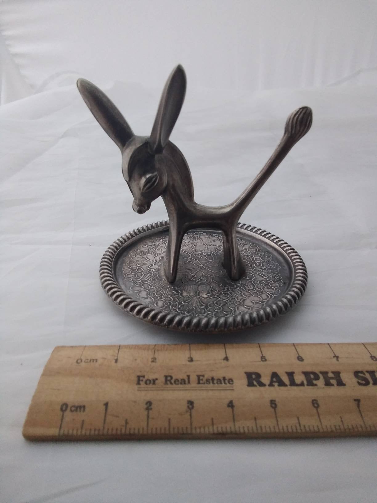 Vintage Silver Plated seba Donkey Ring Stand Etsy Canada