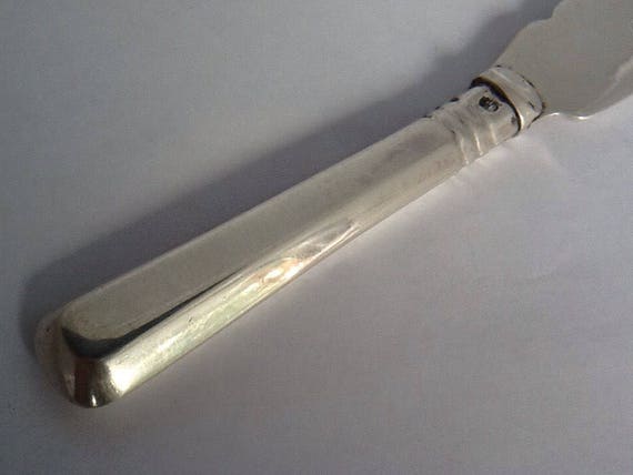 Vintage Silver Handled Decorative Wedding Cake Knife Etsy