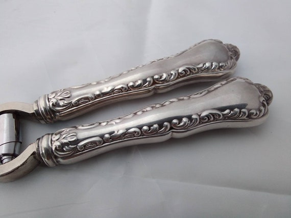Vintage Decorative Sterling Silver Handled Poultry Shears - Birks