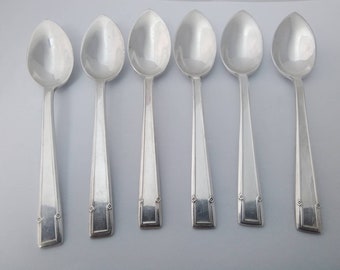 ヴィンテージ Viners EPNS A (銀メッキ) グレープフルーツスプーン 6