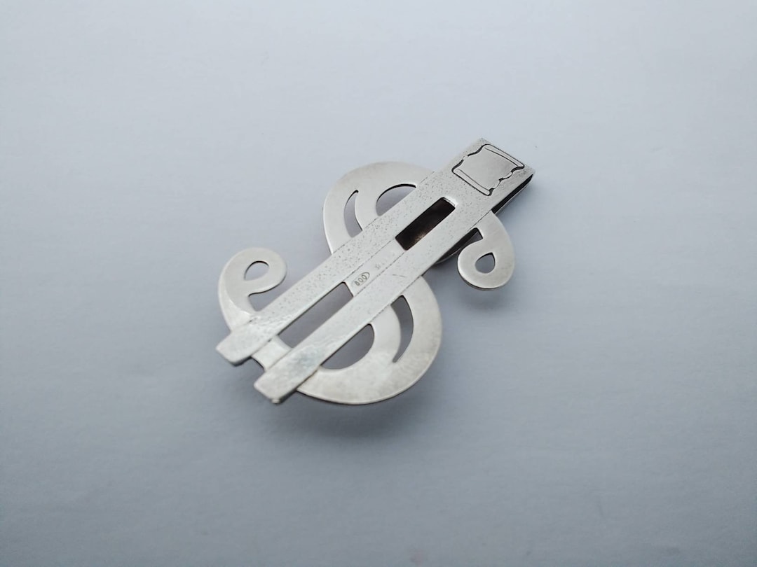 小物 vintage silver800 money clip 小物 vintage silver800 money clip 小物 vintage silver800