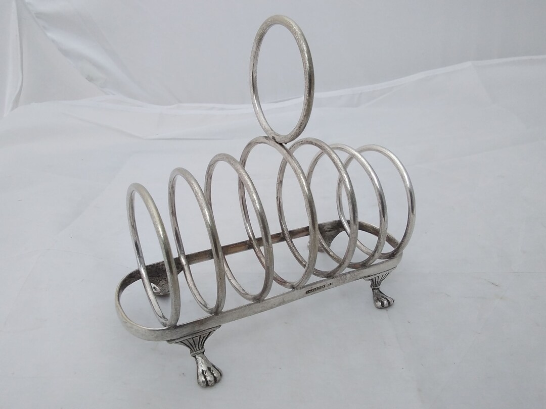Vintage Silver Plated 6-slice Toast Rack - EPNS - J H Potter A1 - Etsy