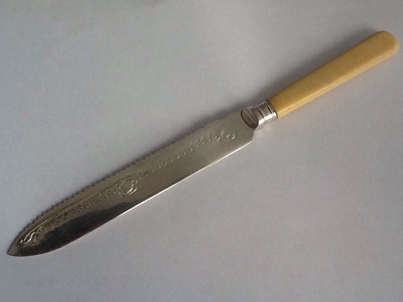 Decorative Vintage EPNS Silver Plated Wedding Cake Knife With Etsy