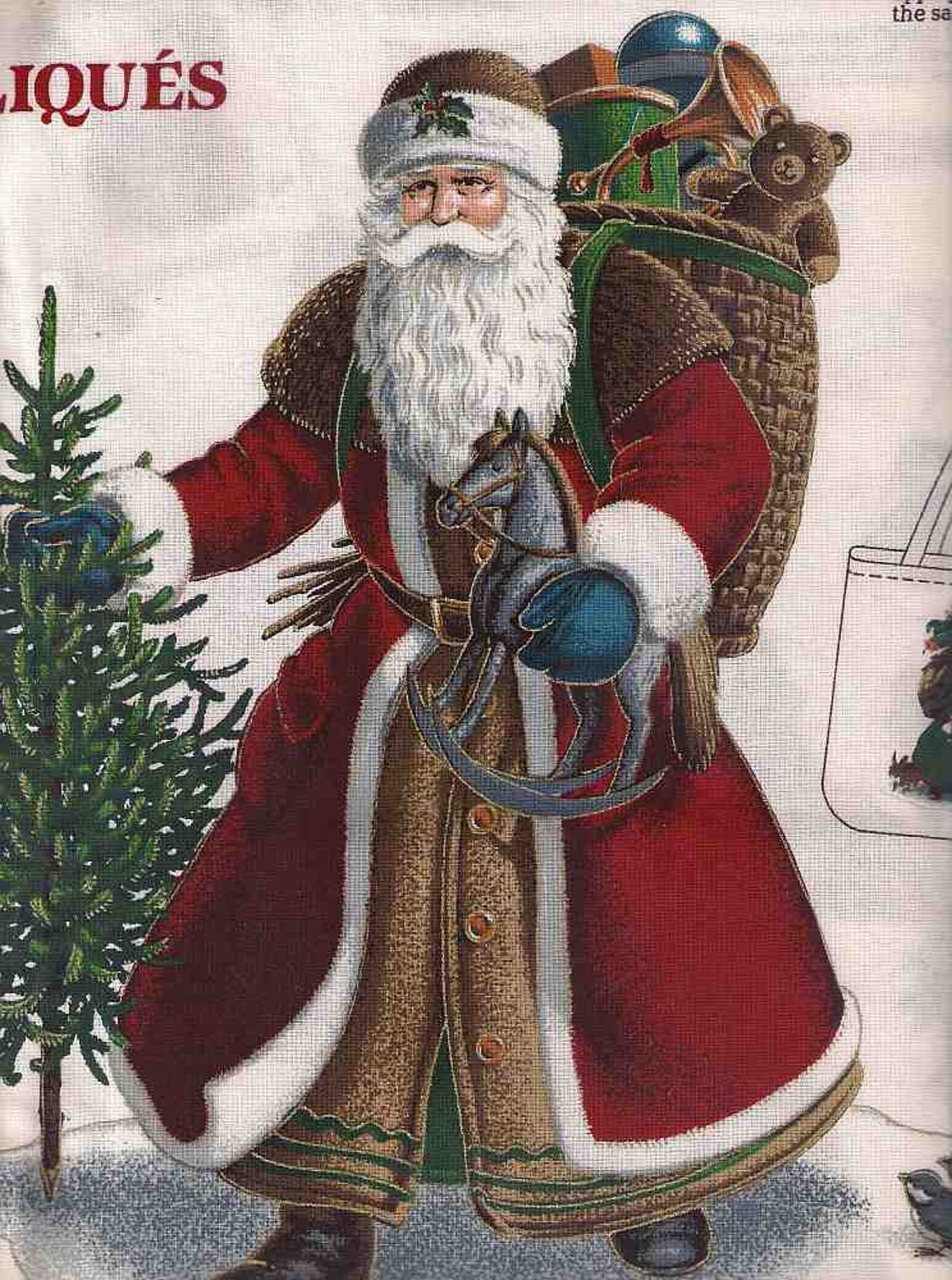 Christmas Panels Fabric 