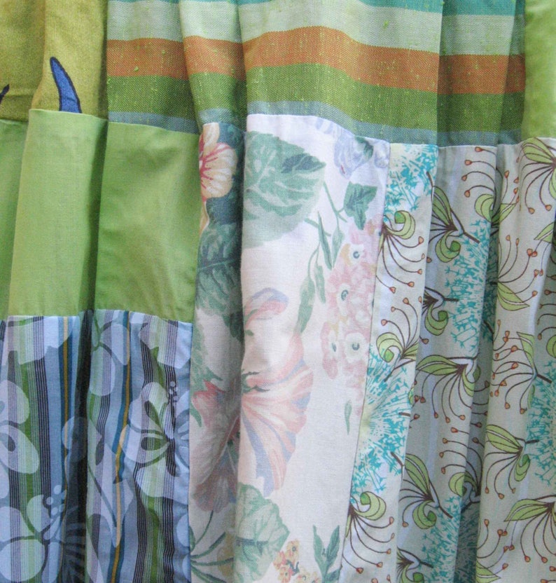 Green dress plus size dress patchwork dress festival dress boho dress green and white upcycled dress 1x 2x 3x dress AU size 18 20 22