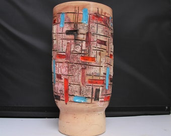 Nuovo Rinascimento Pompeii Vase: Mid-Century Italian Ceramic, 30cm
