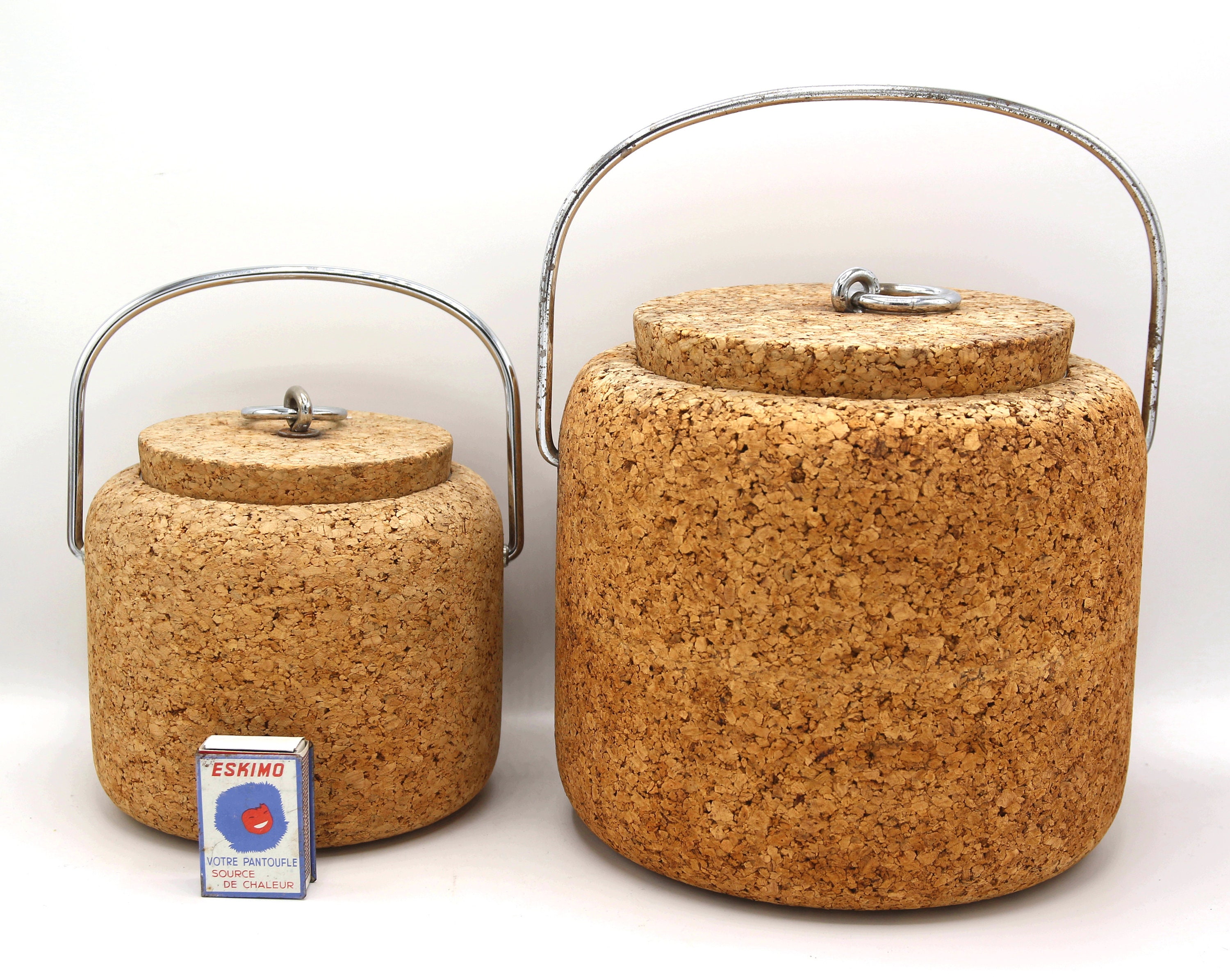 Boda Nova - Sweden - Cork Aluminium Ice Bucket Designed by Singe 