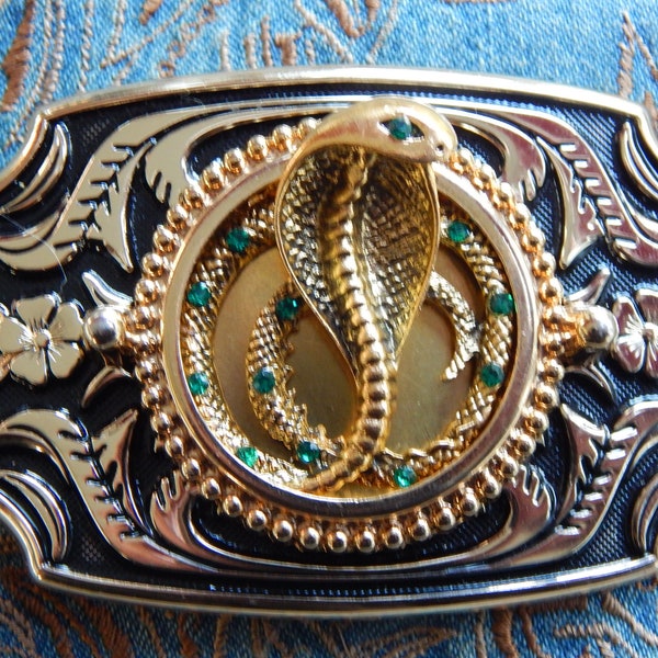 Snake Belt Buckle Etsy
