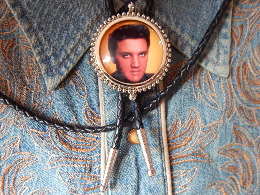 elvis tie clip
