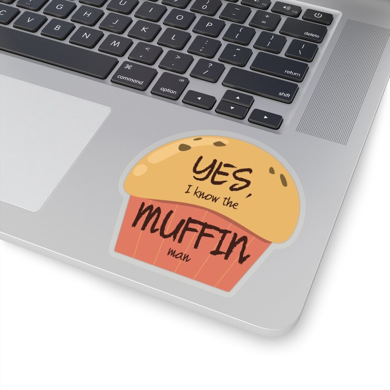 The Muffin Man Sticker Funny Nursery Rhyme Joke for Parents Do You Know
