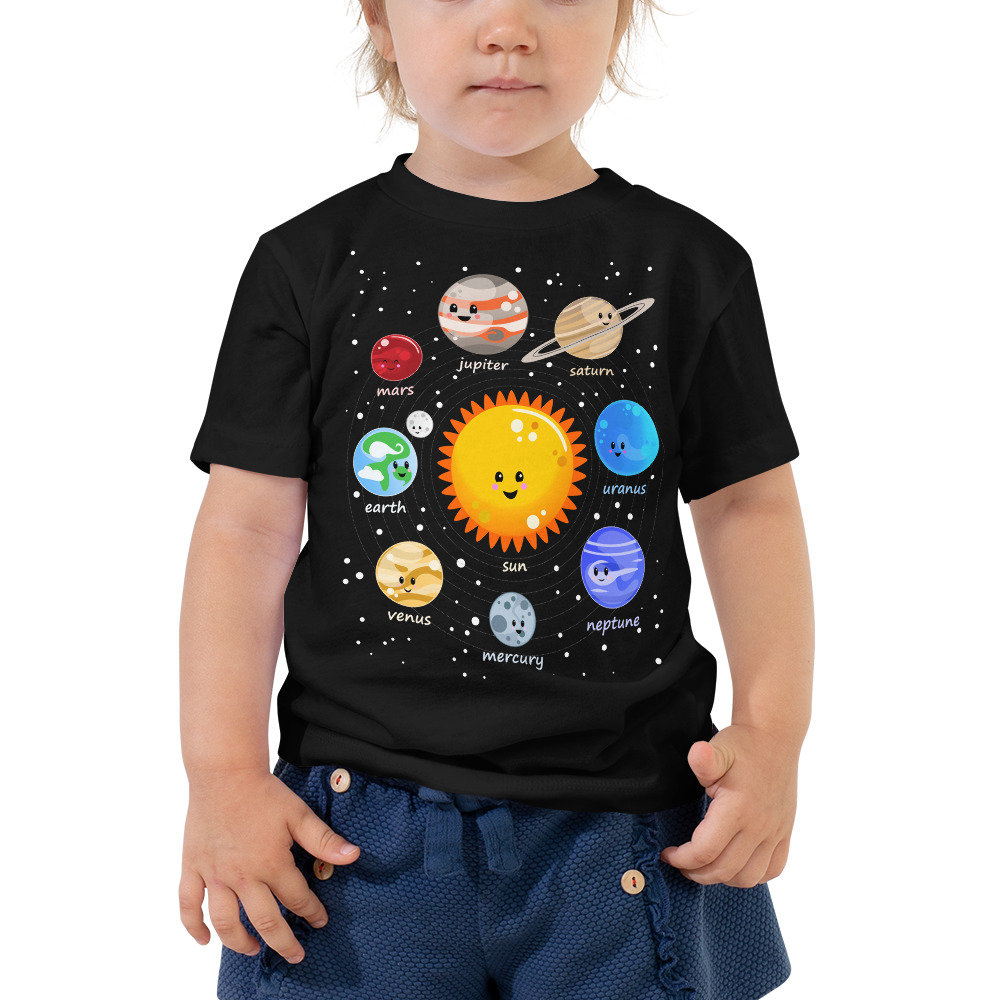 solar system t shirt kid