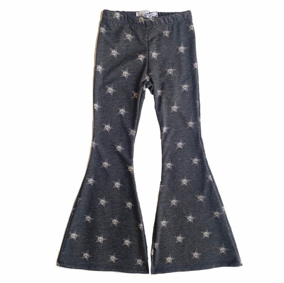 Girls Star Print Bell Bottoms, Star Flared Pants, Star Bells, Bell Bottom  Pants sizes 3/4, 4/5, 6/6x, 7/8, 10/12, 14 Ready to Ship -  Canada