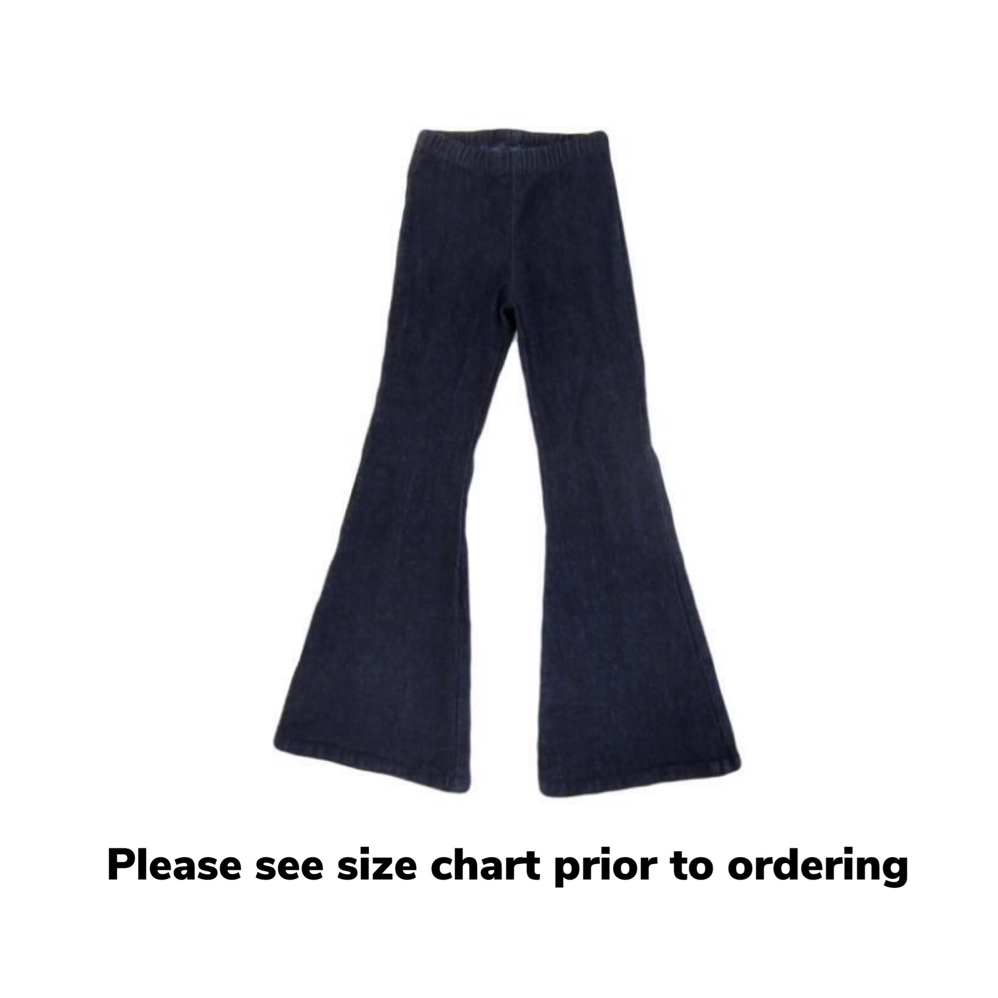 Navy Bell Bottoms for Girls