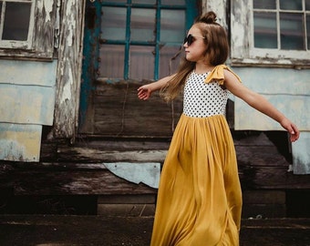 maxi dress for small girl