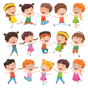 Cartoon Children Characters