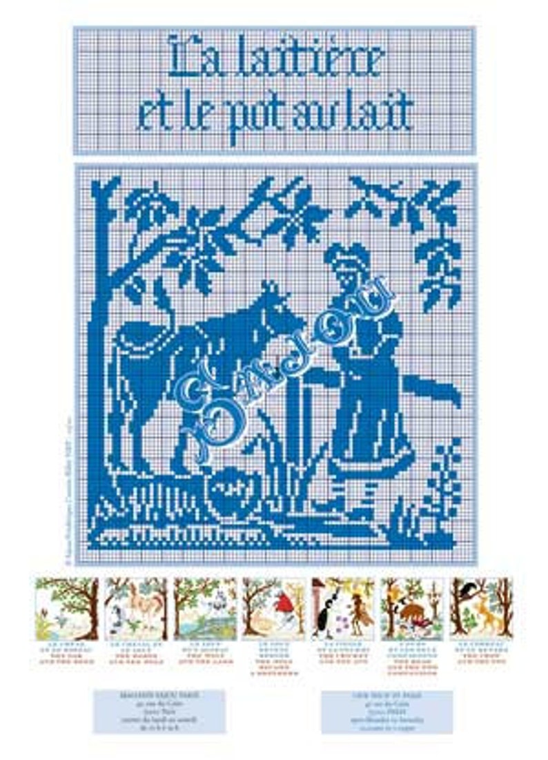 La Laitière Et Le Pot Au Lait Texte à Imprimer