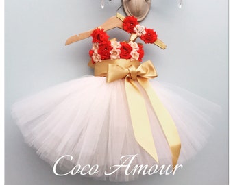 Christmas Tutu Dress - Baby|Toddler Dress - Christmas Gift - Unique Gift - Gift for Baby