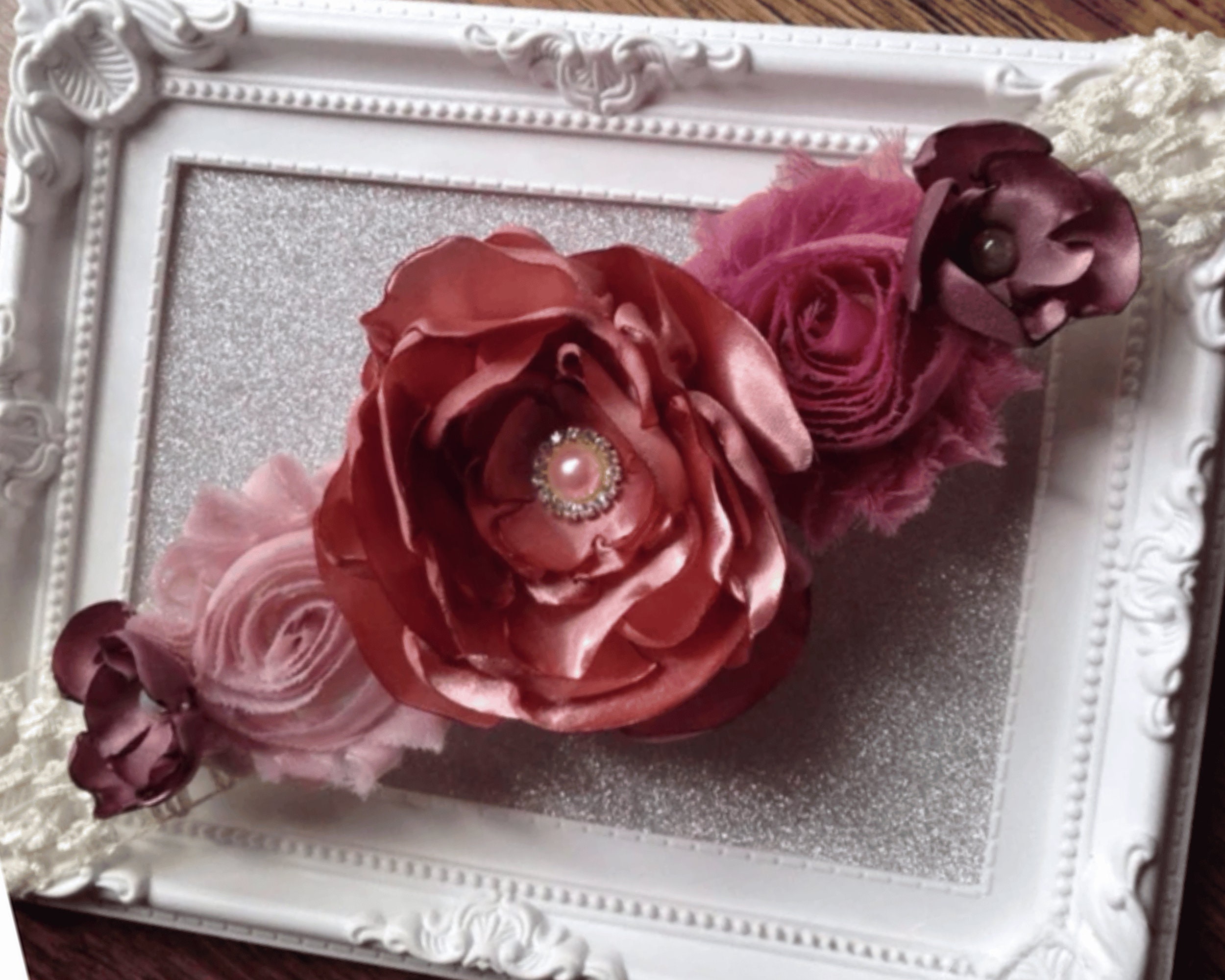 とっておきし新春福袋 Vintage Wedding - Tutu Tulle - Dress Tutu Girl Flower Rose アンティーク雑貨
