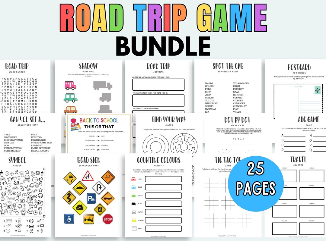 Printable Road Trip Games Printable Travel Games Road Trip Activities Printable Travel Games Set for Road Trips Car Games for Kids - Etsy printable-road-trip-games-printable-travel-games-road-trip-activities-printable-travel-games-set-for-road-trips-car-games-for-kids-etsy