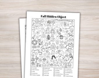Fall Hidden Object Game Autumn I Spy Game Printable Fall Game Fall I Spy Game Autumn Seek And Find Fall Activities Fall Scavenger Hunt