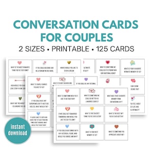 Schede con domande di coppia, Schede di conversazione di coppia, Spunti di conversazione per coppie, Giochi di coppia per conoscersi Domande sulla relazione