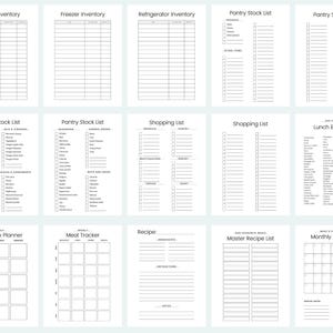 Household Binder Printable Home Management Planner Home Management ...