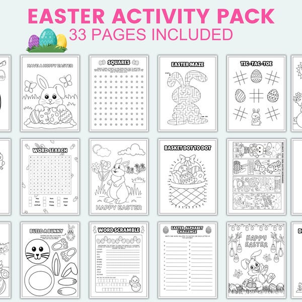 Easter Crafts for Kids Kits - Etsy