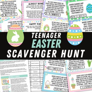 Caccia al tesoro di Pasqua per adolescenti Caccia al tesoro di Pasqua per adolescenti Caccia al tesoro di Pasqua per adolescenti Indizi Caccia al tesoro di Pasqua per adolescenti