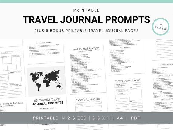 11 Creative Travel Journal Ideas