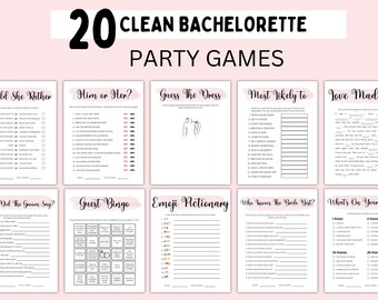 Bachelorette Party Games Printable Hen Party Games Bachelorette Games Adult Party Games Bridal Shower Games Bachelorette Bundle Ladies Night