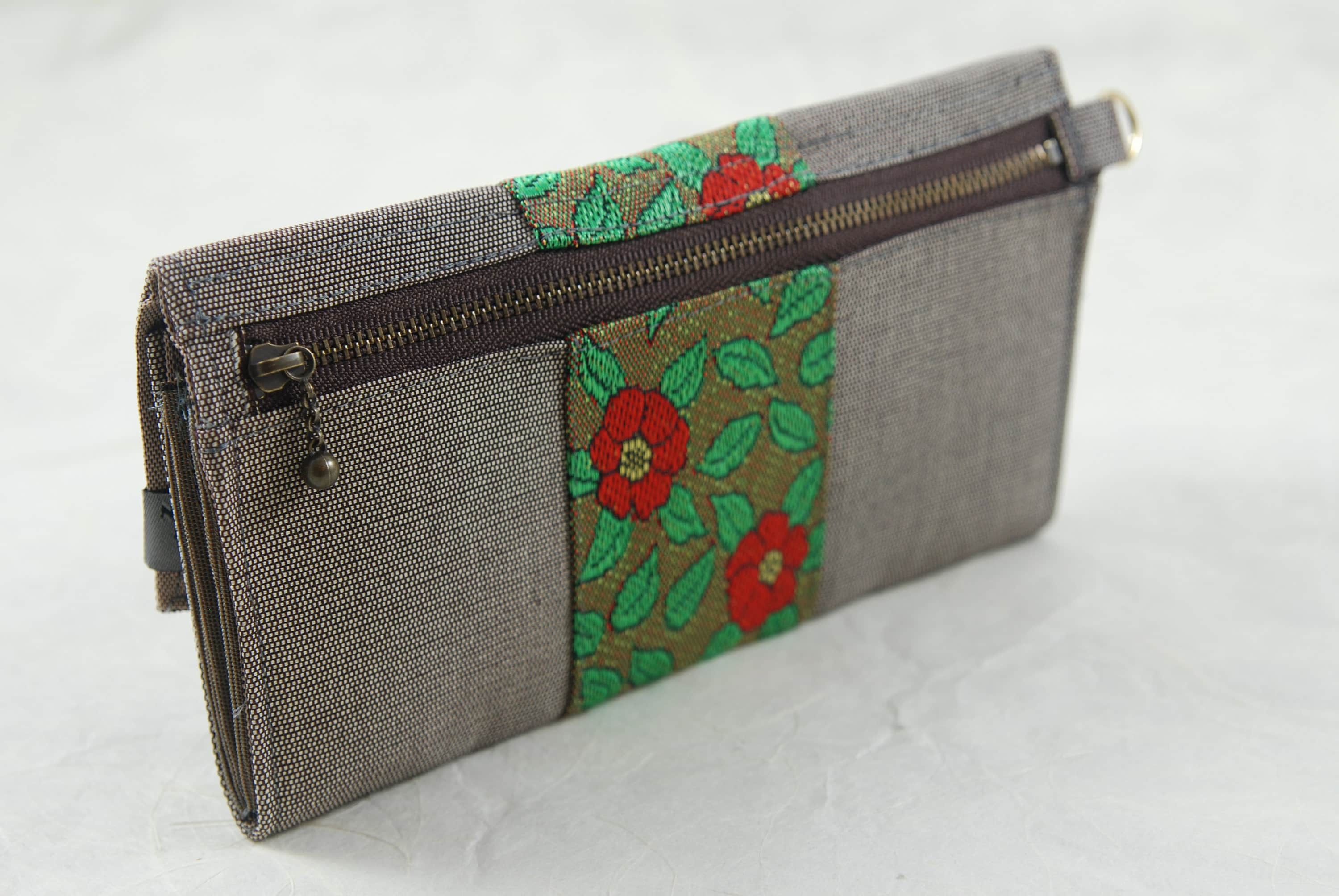 Wallet Purse saifu Made of Japanese Tatami-heri - Etsy UK