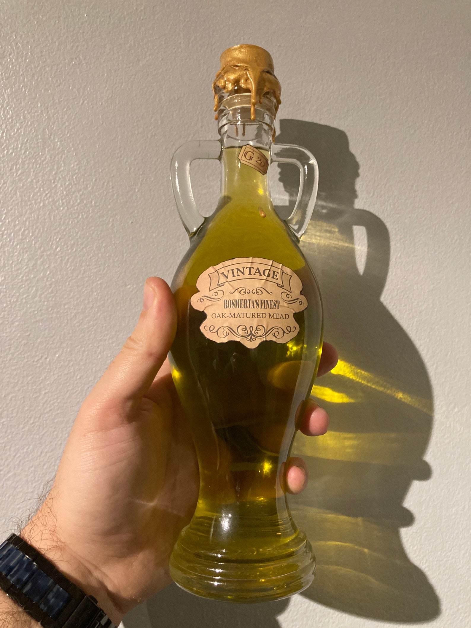 Madame Rosmerta's Finest Oak Matured Mead Harry Potter Etsy