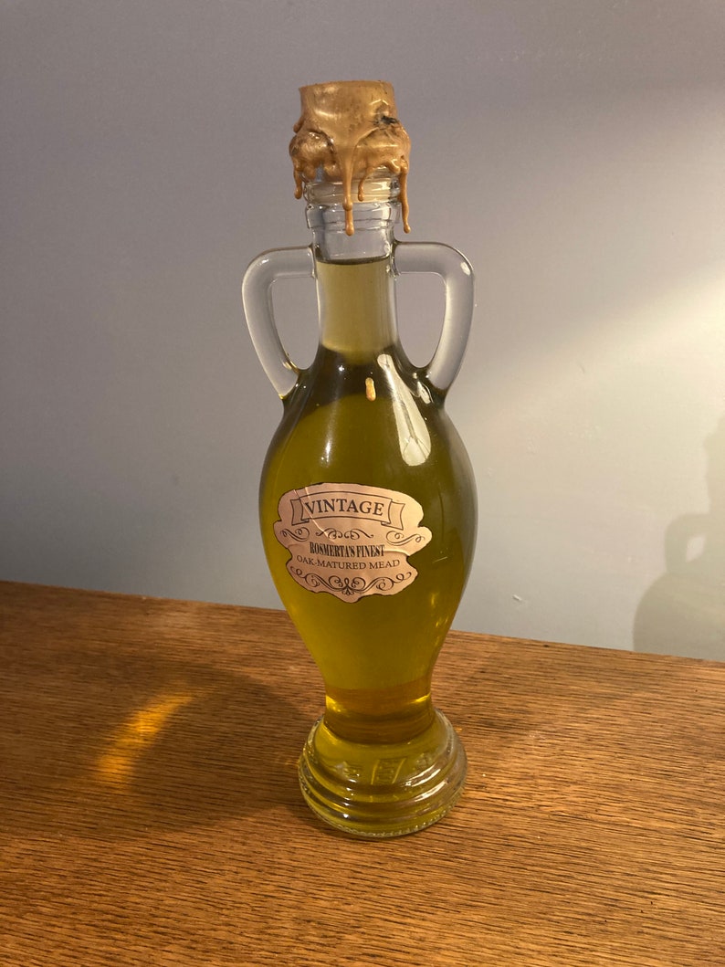 Madame Rosmerta's Finest Oak Matured Mead Harry Potter Etsy