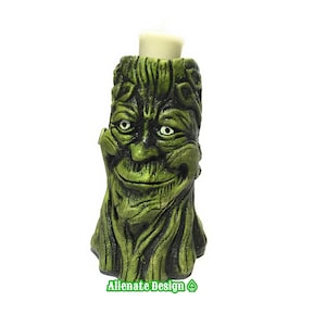 Groene man kandelaar... Betoverde boomman...