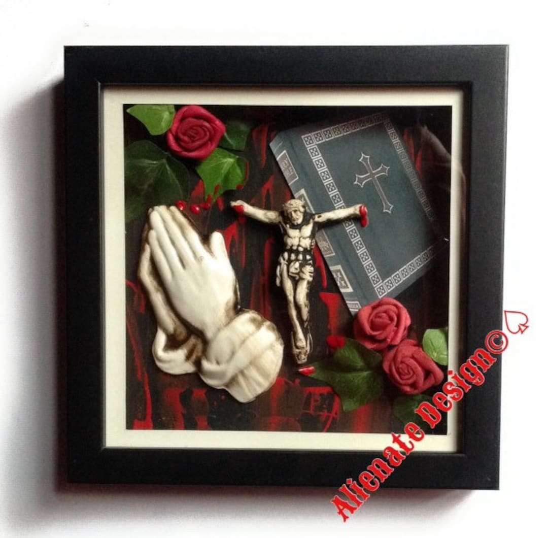 Religious Shadow Box Etsy