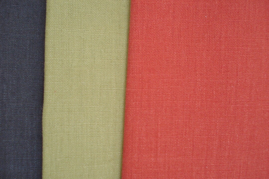 Hemp Canvas Fabric in a Unique Range of Stylish Colours, Hemp Fabric by the Metre for Upholstery