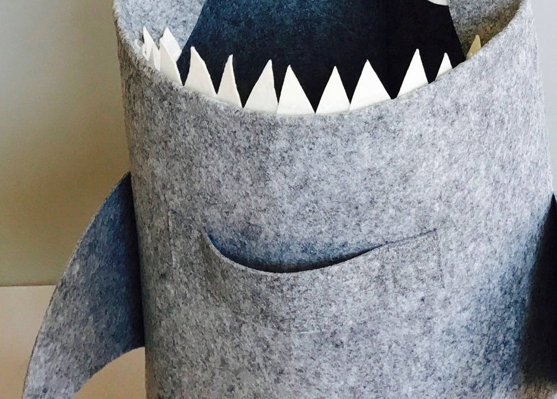 Laundry Hamper Pattern PDF Sewing Pattern / Tutorial Toy Storage Basket