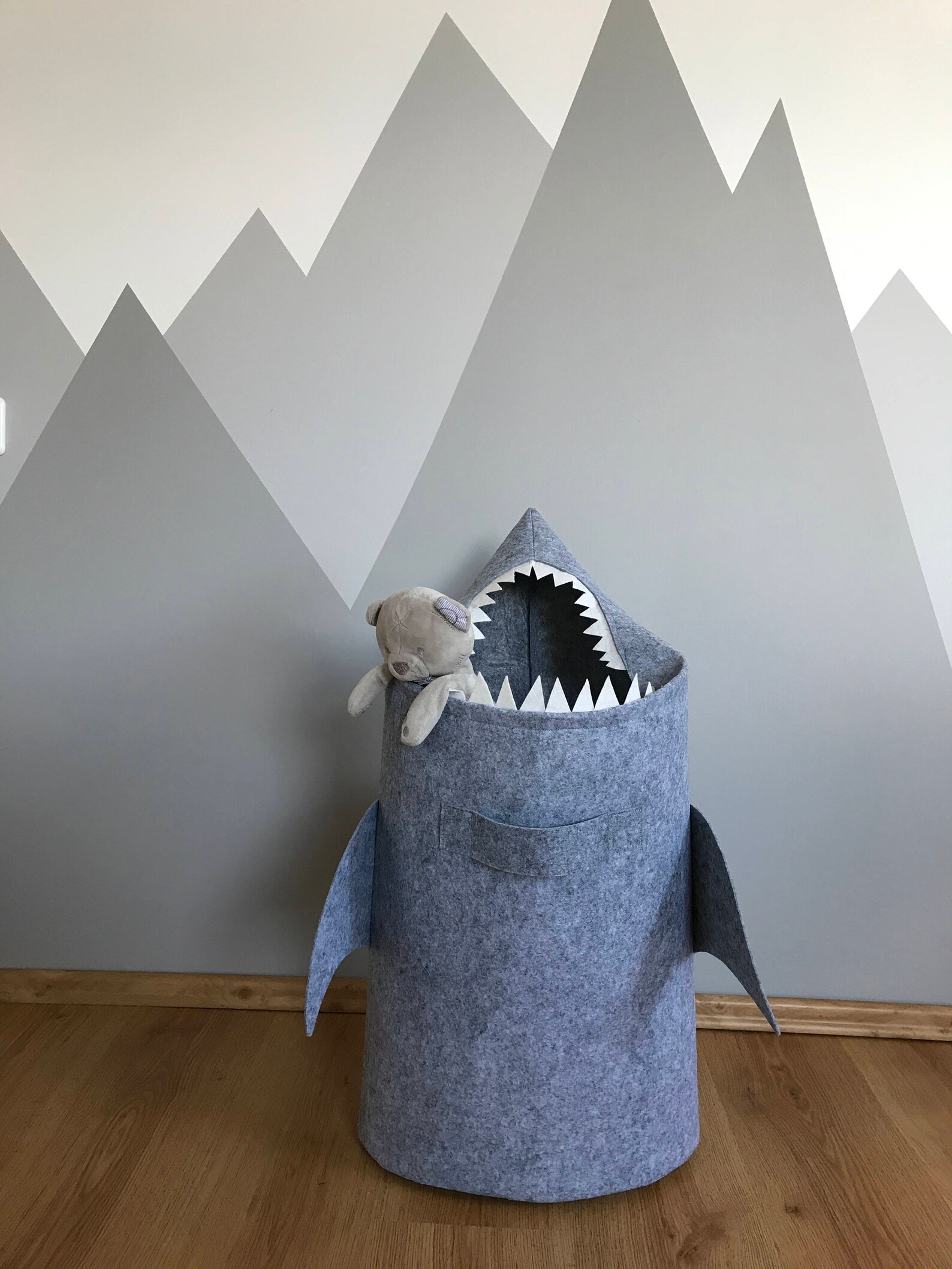 Laundry Hamper Pattern PDF Sewing Pattern / Tutorial Toy Storage Basket